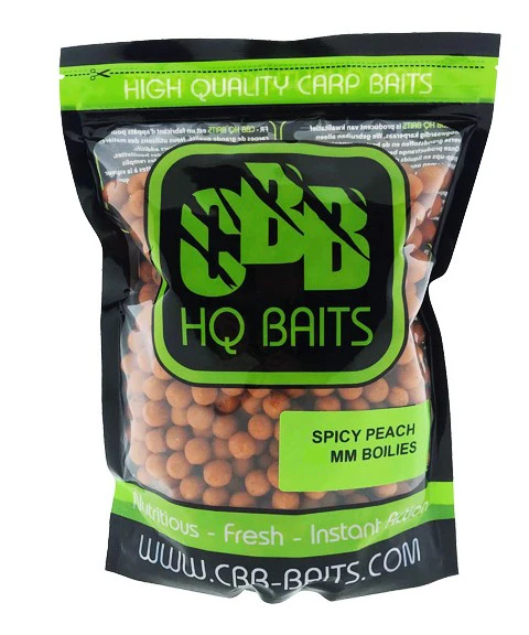 CBB HQ Baits Spicy Peach Boilie 1kg 4 CBB HQ Baits Spicy Peach Boilie 1kg - Afbeelding 2
