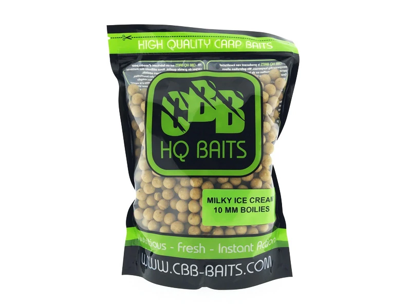 CBB HQ Baits Milky Ice Cream Boilie 1kg 3 CBB HQ Baits Milky Ice Cream Boilie 1kg