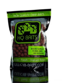 CBB HQ Baits Squid Garlic Robin Red Boilie 5kg