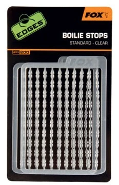 Fox Edges Boilie Stops Standaard Transparant 200pcs
