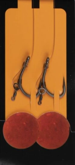 Fox Curve Short Fluoro D-Rig Rigs 2pcs -Fox Winkel Fox Curve Short Fluoro D Rig Rigs