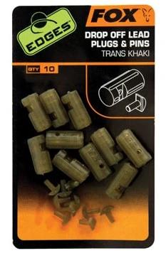 Fox Edges Drop Of Lead Plugs 10pcs