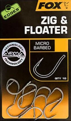 Fox Edges Zig & Floater Micro Barbed 10pcs