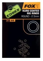 Fox Edges Kuro Rig Rings 2.5 Mm 25pcs