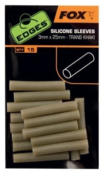 Fox Edges Silicone Sleeves 15 Pcs