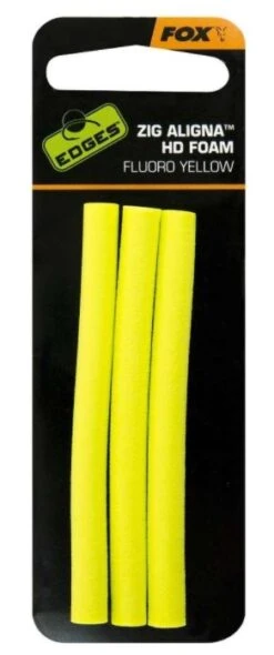 Fox Zig Aligna HD Foam 3pcs -Fox Winkel Fox Zig Aligna Foam Yellow CAC472