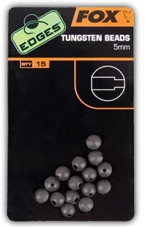 Fox Edges Tungsten Beads 15pcs