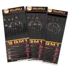 Guru QM1 Ready Rigs Bait Band 4 Inch 8 Pcs