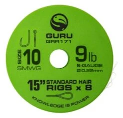 Guru Standard Hair Rigs 15" 8pcs