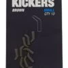 Korda Kickers Brown 10pcs -Fox Winkel Korda Kickers Brown Small KICK04