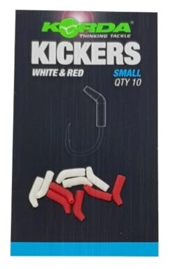 Korda Kickers White &amp; Red 10pcs
