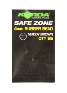 Korda Rubber Bead 5mm Muddy Brown 25pcs