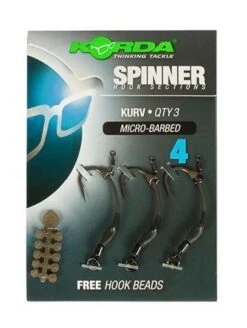 Korda Spinner Rig Micro Barbed Curv Hook