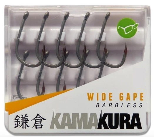 KORDA Kamakura Wide Gape Barbless Size 8 3 KORDA Kamakura Wide Gape Barbless Size 8