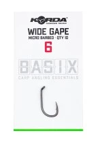 Korda Basix Wide Gape Micro Barbed 10pcs 6 Korda Basix Wide Gape Micro Barbed 10pcs - Afbeelding 4