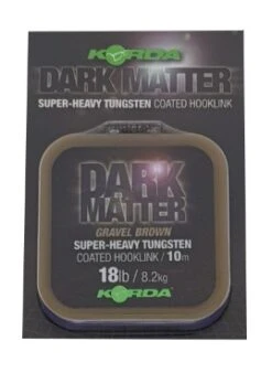 Korda Dark Matter Coated Hooklink Gravel Brown 10m