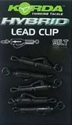 Korda Hybrid Lead Clip Silt 8pcs