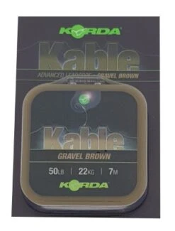 Korda Kable Leadcore Gravel 7m