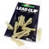 Korda Lead Clip Gravel 10pcs -Fox Winkel Korda Lead Clip Gravel 10pcs