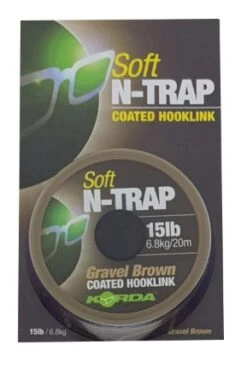 Korda N-Trap Coated Hooklink Soft Gravel 20m