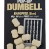 Korda Pop-Up Dumbell Banoffee 8mm -Fox Winkel Korda Pop Up Dumbell Banoffee