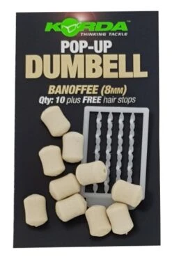 Korda Pop-Up Dumbell Banoffee 8mm