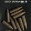 Korda Tapered Sleeves Muddy Brown 10pcs -Fox Winkel Korda Tapered Sleeves Muddy Brown 10pcs