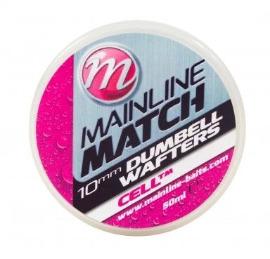 Mainline Match Dumbell Wafters 10mm 3 Mainline Match Dumbell Wafters 10mm