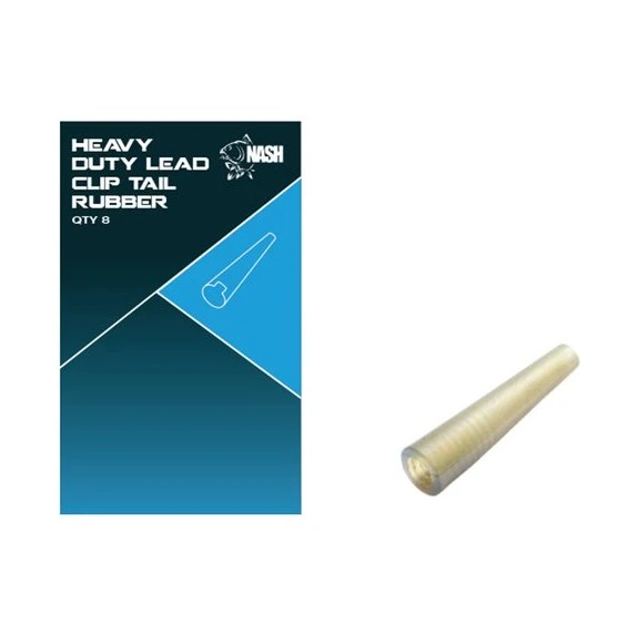 Nash Heavy Duty Lead Clip Tail Rubbers 8pcs 3 Nash Heavy Duty Lead Clip Tail Rubbers 8pcs