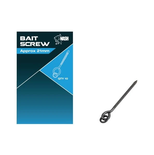 Nash Bait Screw 21mm 10pcs 3 Nash Bait Screw 21mm 10pcs