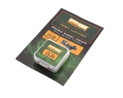 PB Double Barrel Crimps Dull Black 50pcs -Fox Winkel PB Double Barrel Crimps Dull Black 50pcs 27204 1