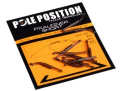 Pole Position Fixaligner 10pcs -Fox Winkel Pole Position Fixaligner Short Muddy Brown 8036 701
