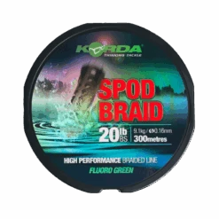 Korda Spod Braid 0,16mm 300m Fluoro Green