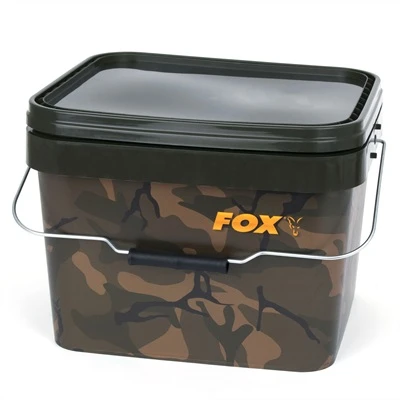 Fox Camo Square Bucket 10L 3 Fox Camo Square Bucket 10L